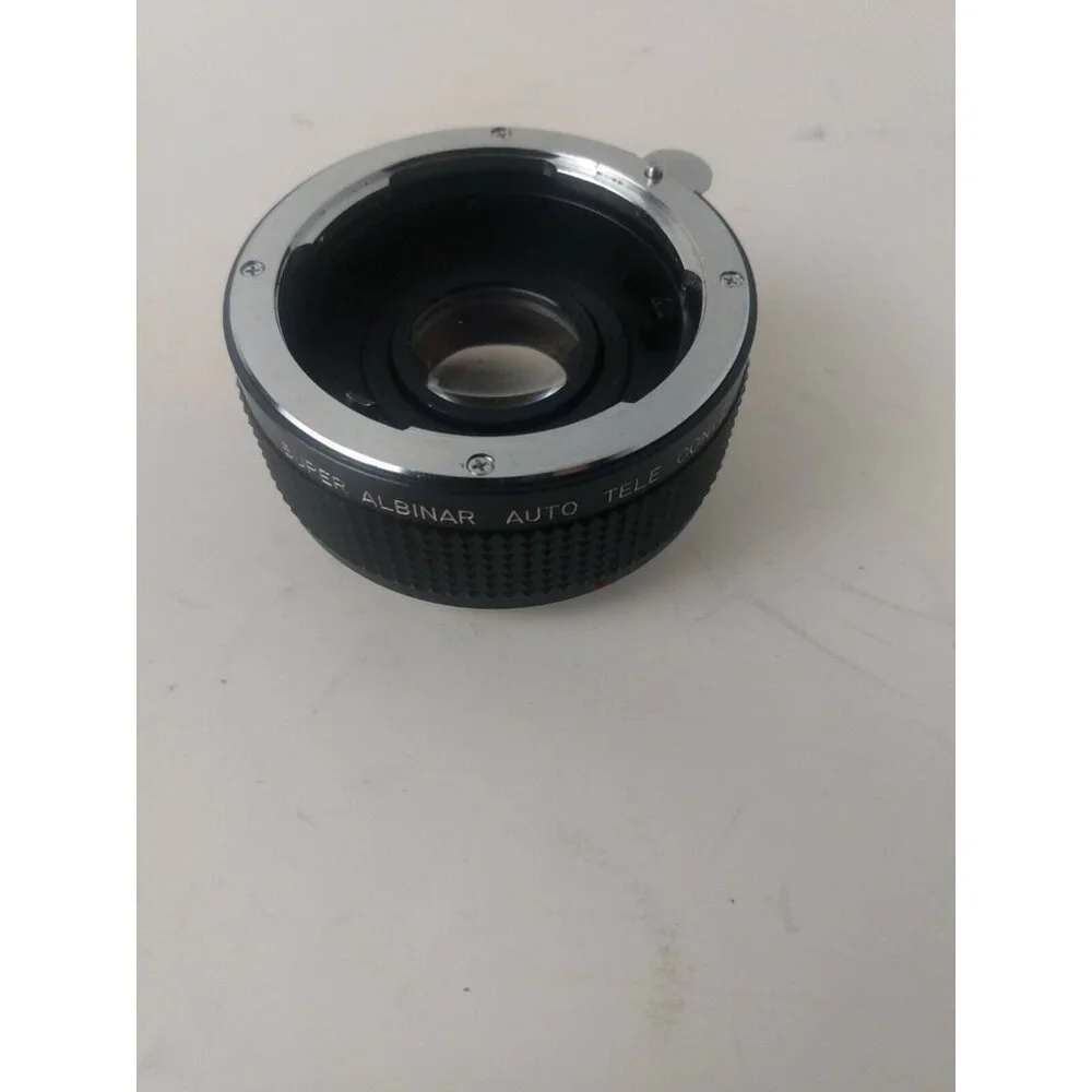 Super Albinar Auto 2X Tele-Converter Lens P/K Mount Vintage